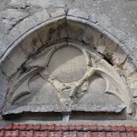 Partie supérieure de la fenêtre sud (2016)