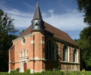 La chapelle vue du sud-ouest (2016)