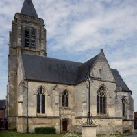 L'église vue du sud-ouest (2016)