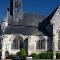 Vue partielle de l'église depuis le sud (2016)