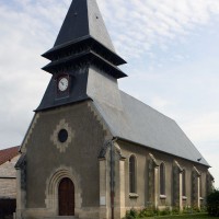 L'église vue du sud-ouest (2016)