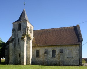 L'église vue du nord-ouest (2016)