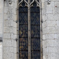 Fenêtre du mur sud de l'abside (2016)