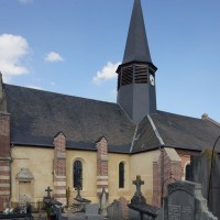 L'église vue du sud-ouest (2016)