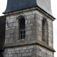 L'étage du beffroi du clocher vu du nord-est (2016)