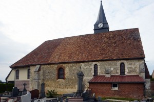 L'église vue du sud-est (2016)