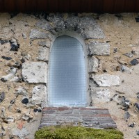 Fenêtre romane de la nef (2016)