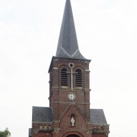 La façade de l'église vue de l'ouest (2016)