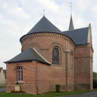 L'église vue du sud-est (2016)