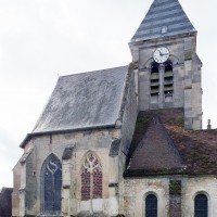 Le choeur et le clocher vus du nord (2009)