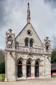 La chapelle vue de l'ouest (2001)