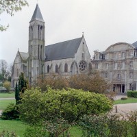 Vue générale de l'abbaye depuis le nord-ouest (2001)
