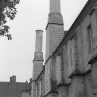 Les cheminées médiévales de l'aile ouest (1992)