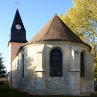 Le chevet de l'église (2018)