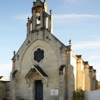 L'église vue du sud-ouest (2018)