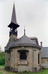 La chapelle vue depuis l'est (2001)